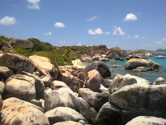 The Baths, principal atração de Virgin Gorda e de BVI